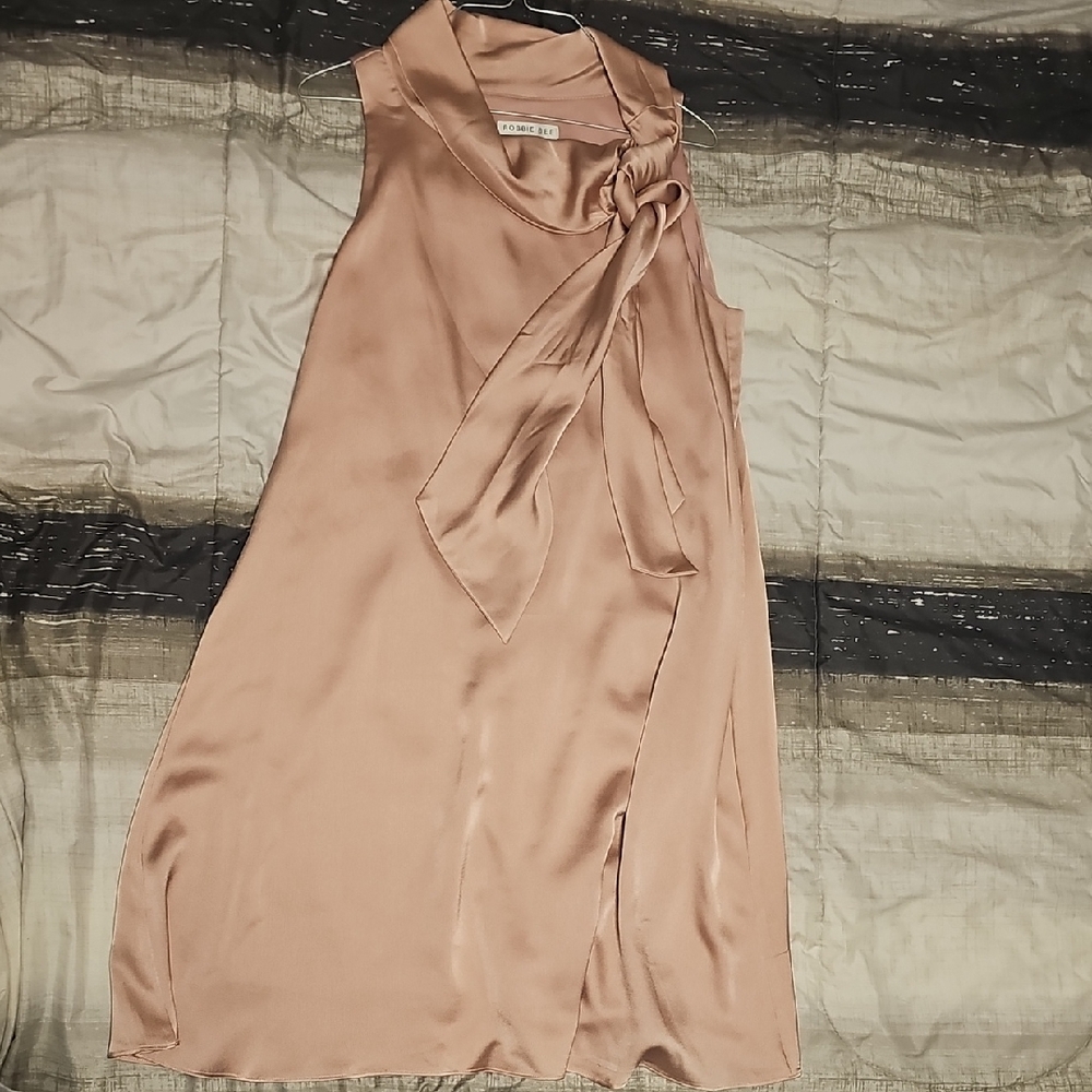 Robbie Bee Women's Mini Dress in Blush Pink